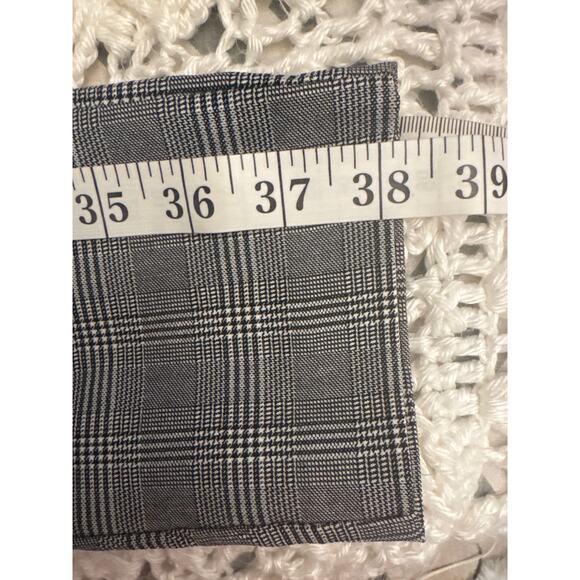 Zara Black & White Patterned Pants Women’s Medium - Picture 4 of 6